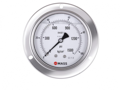 ĐỒNG HỒ ÁP SUẤT CHÂN SAU 50MM