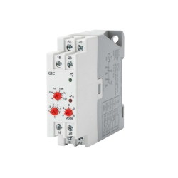 BỘ ĐỊNH THỜI ON DELAY GIC 2AODT5 (24 - 240 VAC/DC, 2 C/O)