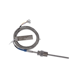  CẢM BIẾN NHIỆT ĐỘ PT1000 RTW-Pt1000-S3-A-S-D6-400.0-04-D-FF3.000 (Đầu Dò 400mm, Cáp Dài 3m, 3 Dây)