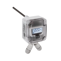 CẢM BIẾN NHIỆT ĐỘ GẮN ỐNG GIÓ TM65-Modbus 400mm LCD (1101-7226-2080-000)