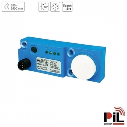 CẢM BIẾN SIÊU ÂM ĐO MỨC P41-350-2P-CM12 (Dải đo 3500mm, 2 x PNP, NO/NC)