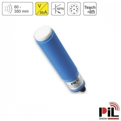 CẢM BIẾN SIÊU ÂM ĐO MỨC P44-35-M30-UI2N-CM12 (350mm, 2 x NPN, NO/NC, 0-10V, 4-20mA)