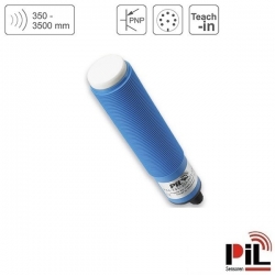 CẢM BIẾN SIÊU ÂM ĐO MỨC P44-350-M30-2P-CM12 (3500mm, 2 x PNP, NO/NC)