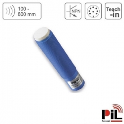 CẢM BIẾN SIÊU ÂM ĐO MỨC P43-80-M18-PBT-2N-CM12 (800mm, 2 x NPN , NO/NC)