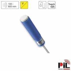 CẢM BIẾN SIÊU ÂM ĐO MỨC P43-80-M18-PBT-U-2m (800mm, 0-10V)