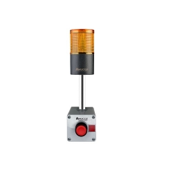 ĐÈN BÁO ĐỘNG CÔNG NGHIỆP DẠNG NÚT NHẤN 1 TẦNG CÓ CÒI MUCCO SNT-70A-FB1-3-10U (220V AC)
