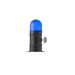 ĐÈN BÁO ĐỘNG CÓ CÒI MÀU XANH DƯƠNG MESAN MS 313.5.24VAC/DC (SÁNG ĐA NĂNG, 70MM)