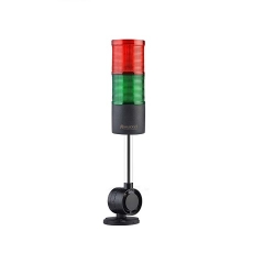 ĐÈN THÁP BÁO ĐỘNG 2 TẦNG CÓ CÒI MUCCO SNT-7022-SB2-D-10U (SÁNG LIÊN TỤC, 40-250V AC/DC)