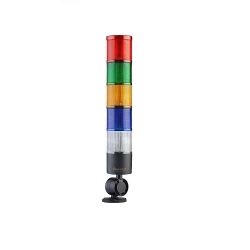 ĐÈN THÁP BÁO ĐỘNG 5 TẦNG CÓ CÒI MUCCO SNT-7013-FB5-D (NHẤP NHÁY, 12-24V AC/DC)