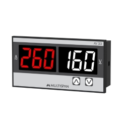 ĐỒNG HỒ ĐO ĐIỆN 1 PHA MULTISPAN AV-33