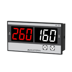 ĐỒNG HỒ ĐO DÒNG ĐIỆN VÀ ĐIỆN ÁP MULTISPAN AV-33