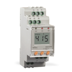 RELAY BẢO VỆ ĐIỆN ÁP VÀ TẦN SỐ SELEC 900VPR-2-280/520V