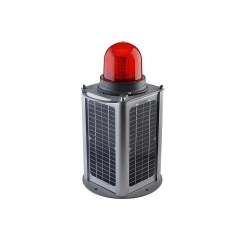 ĐÈN TÍN HIỆU BÁO KHÔNG SOLAR MÀU ĐỎ MUCCO SNT-U125-SLT25-1 (12V DC)